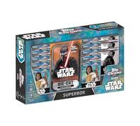 Caja de Cartas coleccionables Topps Chrome Star Wars SuperBox 2025