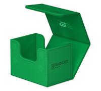 Caja de cartas ultimate guard sidewonder 80+ xenoskin monocolor verde