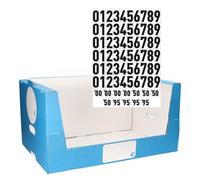 Caja de cartón apilable abierta 590 x 390 x 300 mm edm