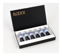 Caja de cartón de 6 tubos 15 ml de acuarela, surtido azul (253/154/452/255/453/152)