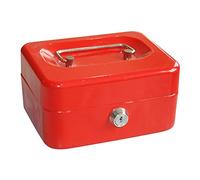 Caja de caudales Micel CFC09 M13392 15,2 x 11,8 x 8 cm Rojo Acero