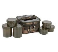 Caja De Cebo CamoLite Fox De 6 Tarros / Equipaje De Pesca De Carpa