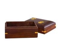 Caja de Cenizas de Animales - Homenaje de la Pata de Madera, Vault de Memoria de Dolor | Caso de Recuerdo de pérdida de caricia para fúnebre, ataúd Decorativo para el entierro del Gato de Perro,