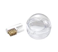 Caja de cepillo de limpieza para uñas para uso doméstico y profesional. Mantén tus herramientas limpias y listas para limpiar el cabezal del taladro de uñas