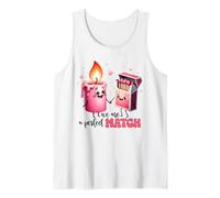 Caja de cerillas de Velas Kawaii Somos una combinación Camiseta sin Mangas
