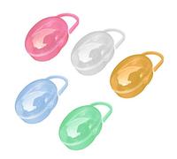 Caja De Chupete,5 PCS Caja Estuche de Pezón para Bebé Portachupetes Healifty Contenedores de Almacenamiento de Chupete Portachupete Portachupetes Infant(Amarillo+Transparente+Azul+Rosa+Verde)