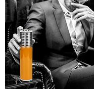 Caja de cigarros Higrómetro, soporte de tubo de cigarro portátil de Outlast para 3-4 cigarros