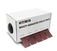 Caja de cinta de lijado extraíble Rollo de tela de lijado suave, rollo de tela de lijado suave, pulido en seco, vidrio de metal, papel de lija para carpintería (5 roll6 m)