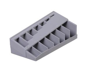 Caja de clasificación de tornillos con múltiples divisores para organización eficiente de tuercas y tornillos Creación de estrategias permanentes Almacenamiento de hardware de múltiples