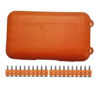 Caja de clavos universales HC6 para clavadora compatible SPIT Pulse 700 800 Bosch Hikoki compatible with Makita Fischer Tjep acero o hormigón 14 mm - 400 unidades (14, 200.0, unidad)