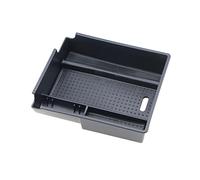 Caja de coche Caja de almacenamiento para reposabrazos coche Carmilla ABS, caja para Hyundai Ix35 Ix 35, accesorios para, diseño(Negro)