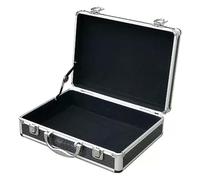 Caja de códigos portátil de aleación de aluminio, organizador de documentos A4 multifuncional y maleta de dinero en efectivo, pequeña caja de archivos portátil para herramientas