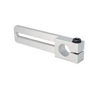 Caja de cojinete de aleación de aluminio Soporte deslizante Eje guía lineal fijo Cojinete Posicionamiento del asiento diámetro 8/10/12/15/20(12-70mm)