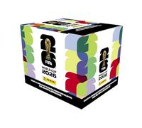 Caja de colección de calcomanías de la Copa Mundial de la FIFA 2026, 50 paquetes de calcomanías, exclusivo paralelo naranja de Amazon, calcomanías oficiales de la Copa Mundial de la FIFA, colecciona