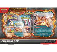 Caja De Colección Especial Charizard Ex De Pokemon TCG 5 Paquetes De Refuerzo EN