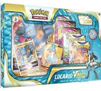 Caja De Colección Especial Pokemon Lucario VSTAR - 6 Paquetes De Mejora Inglés
