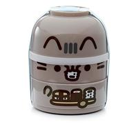 Puckator Caja de comida Bento Pusheen Redonda Compartimentada Gato único