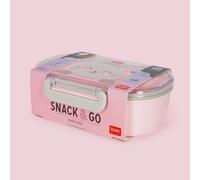 Caja de Comida Snack & Go Gato - Fiambrera infantil - Legami - IndyaEduOcio