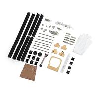 Caja de computadora ATX de aleación de Aluminio de Marco Abierto para Bricolaje, Banco de Pruebas Barebone para overclocking, chasis de PC liviano y apilable con excelente