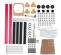 Caja de computadora con Placa Base ATX DIY con Marco Abierto de aleación de Aluminio, diseño liviano y apilable con Ladrillos Desnudos para constructores de PC Personalizados.