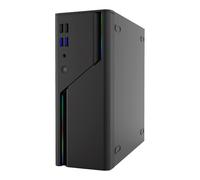 Caja de computadora de escritorio en miniatura de acero resistente, portátil, ajuste en mochilas, montaje vertical horizontal, ITX, carcasa vacía para computadora