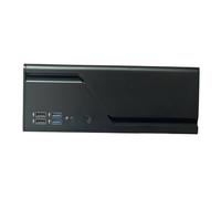 Caja de computadora en miniatura hecha de metal, la colocación horizontal vertical ahorra un 90% de espacio en comparación con la caja de computadora estándar de torres para estaciones de trabajo