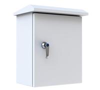 Caja de Conexión Eléctrica Exterior, Caja Estanca y Cerrable con Placa de Montaje
