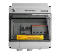 Caja de conexión solar CA 1 x Mersen tipo 1/2 1 x SEZ C16A 3P IP65 Doktorvolt 4586