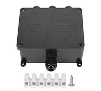 Caja de conexiones a prueba de agua Caja electrónica para exteriores con clasificación IP68 Caja de conector de cable para conexiones eléctricas de jardín en el hogar Material de