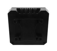 Caja de Conexiones ABS Estanca para Exterior, 19x19x4,2cm, negra | Tapa Junta, Protección contra Polvo y Lluvia, para Cableado de Luces de Jardín o Controlador LED