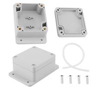 Caja de conexiones blanca Caja de instrumentos de caja de proyecto eléctrico ABS resistente al agua IP65(89 * 59 * 35mm)