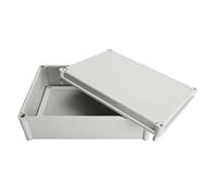 Caja De Conexiones De 380 X 280 Mm, Caja De Conexiones Eléctricas Gris Outdorr Con Placa De Montaje IP67 Caja De Proyecto Eléctrico Impermeable Para Ingeniería