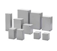 Caja de conexiones de aluminio fundido con grado de impermeabilidad IP67, caja de ingeniería for exteriores(FA2-3 125x80x58mm)