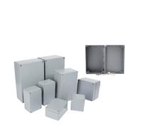 Caja de conexiones de aluminio fundido con grado de impermeabilidad IP67, caja de ingeniería for exteriores(FA2 125x80x55mm)
