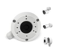 Caja de conexiones de aluminio para cámaras IP tipo bala, soporte de cámara de seguridad impermeable IP66 con ocultación de cable, OH-DS-1280ZJ-XS (paquete de 1)