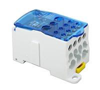 Caja de Conexiones de Bloque de Terminales, Distribución de EnergíA Universal de Línea Principal de Carril DIN de 690 V 400 A con Línea Entrante de 1x185 mm², para Gabinetes de