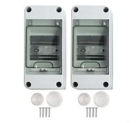 Caja de conexiones de montaje en pared de montaje en riel certificado IP65 de 3 vías para montaje en panel eléctrico y conectividad