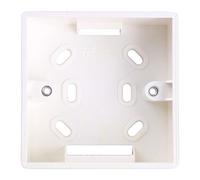 Caja de conexiones de PVC tipo 86 para montaje en pared, base de enchufe, montaje en superficie, toma de corriente de PVC blanco para cubierta de protección, caja de conexiones, caja de conexiones con