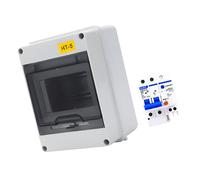 Caja de conexiones de resistente a la intemperie con diseño de separación para instalación eléctrica exterior e interior segura Disyuntor impermeable de montaje rápido