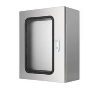 Caja de Conexiones Eléctrica con Cerradura,Estanca,de Acero Inoxidable,for Uso en Interiores y Exteriores.Carcasa for Montaje en Superficie Con Placa de Montaje(201,31.5X23.6X9.8in)