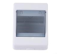 Caja de conexiones eléctrica interior que apoya el recinto de distribución de 2 o 4 polos MCBs hecho del plástico ABS para la configuración segura del cableado