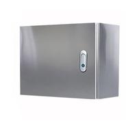 Caja de conexiones eléctricas de acero inoxidable 304, caja de proyectos de metal for montaje en pared, caja de control eléctrico, caja combinada de vigilancia de red fotovoltaica(400 * 300 * 150mm)