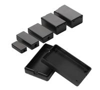 Caja de conexiones estanca Suministros electrónicos Caja de plástico ABS resistente al agua Caja de almacenamiento Caja de instrumentos Cajas de cierre 1 ud.(Black+White)