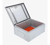 Caja De Conexiones For Exteriores For Estacionamientos Subterráneos, Eléctrica Pared, Cubierta Con Cerraduras, Garajes, Placa 1,2 Mm Espesor(50x60x25cm)