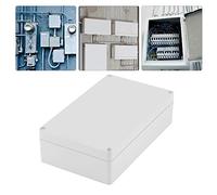 Caja de conexiones impermeable, blanco IP65 Plástico ABS Universal Recinto eléctrico para proyectos 200 x 120 x 56 mm (7,9 x 4,7 x 2,2 pulgadas)