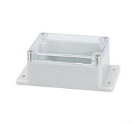 Caja de conexiones IP65 con cubierta transparente de la PC del cuerpo del ABS y orejas laterales para amplios usos eléctricos