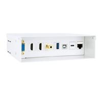 Caja de Conexiones Nanocable 10.35.0004/ VGA - 2x HDMI - Jack 3.5 - USB 3.0 - USB Tipo-C - USB 2.0 -