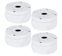 Caja de conexiones para cámara, caja de conexiones semiesférica, soporte para cámara web, caja de montaje para cámara de vigilancia, cámara de bala y panel solar, uso interior y exterior, plástico