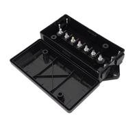 Caja de Conexiones para Remolque, Caja de Conexiones para Cables con Múltiples Entradas de Cables Impermeables a Prueba de Polvo para Barcos Y Camiones