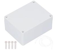 Caja de conexiones resistente a la intemperie con clasificación IP65 | Caja eléctrica ABS ignífuga | Estanco a partículas/a prueba de estática/a prueba de humedad | Caja de (115 * 90 * 55MM)